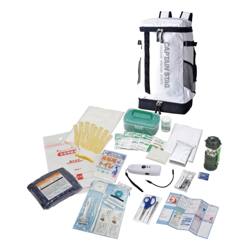 [非常持出しセット] リュック防災セット32点