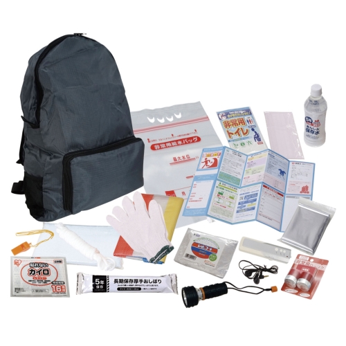 非常持出しリュックセット18点