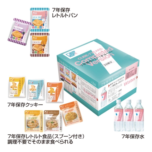 [保存食] 7年保存3日分レトルト食品セット