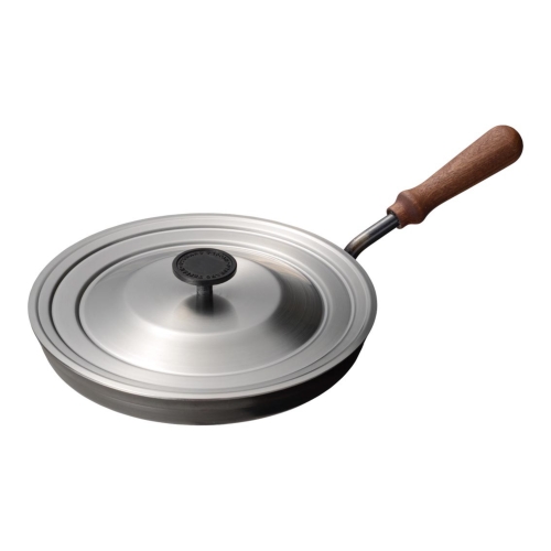 [調理用品] 大人の鉄板 フライパン26cm 蓋付