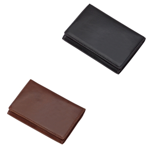 メモホルダー付名刺入れ 合皮製