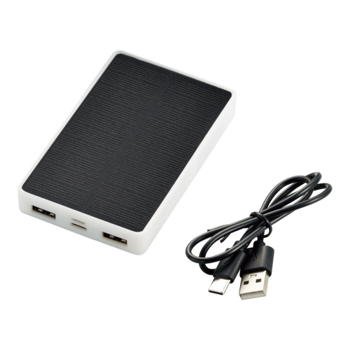 [スマホグッズ] ソーラーバッテリー5000