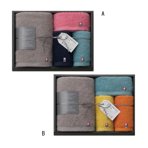 [タオルギフト] COLORFUL DAYSタオルセット