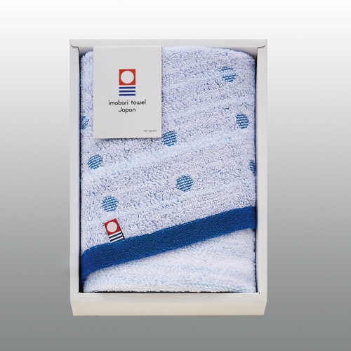 今治 海と空の美しい青のタオル フェイスタオル1P