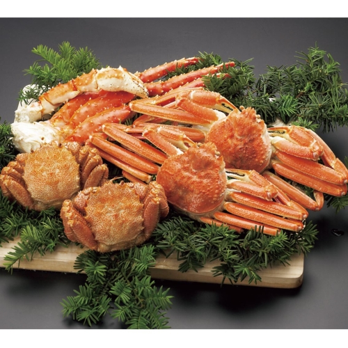 [食品ギフト] 三大茹で蟹セット