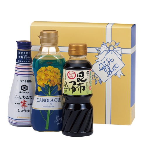 [調味料ギフト] しぼりたて生しょうゆバラエティセット