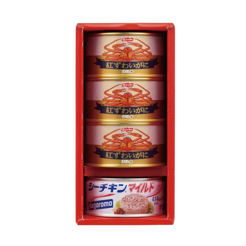 [食品ギフト] 紅ずわいがに＆シーフードギフト