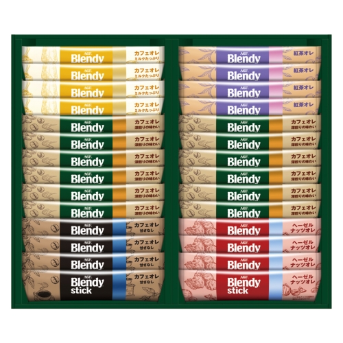 [コーヒーギフト] AGF「ブレンディ」スティック カフェオレ コレクション