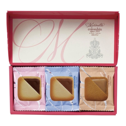 [お菓子ギフト] コロンバン メルヴェイユ15枚入
