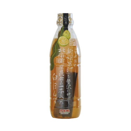 [調味料ギフト] 昆布一本  新姫【白】ぽんず  480ml