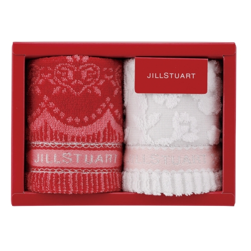 ジルスチュアート ボヌールタオルハンカチ2P