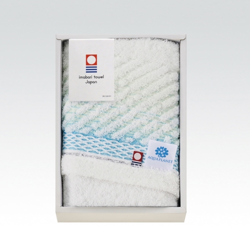 今治 さざなみ フェイスタオル1P