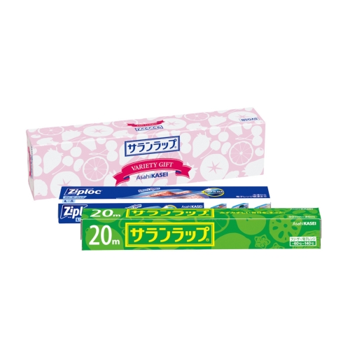 [粗品（キッチンラップ）] 旭化成 サランラップ バラエティギフト5