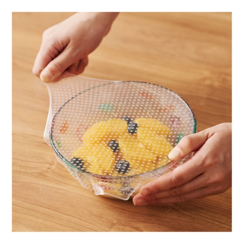 [保存容器] シリコーンラップ3枚セット