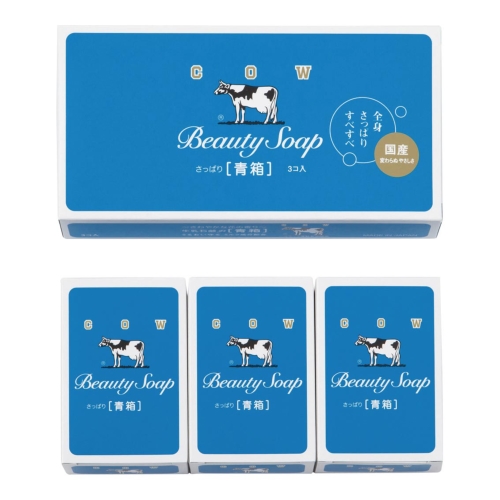 [石鹸ギフト] 牛乳石鹸 カウブランド 青箱3コ入