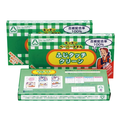 [粗品（キッチン）] ふじタッチクリーン キッチンペーパータオル 30枚（箱入）