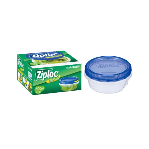 [粗品（保存容器）] 旭化成 ジップロックスクリューロック 300ml1個入