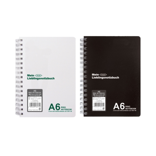 A6リングノート（PP表紙付）