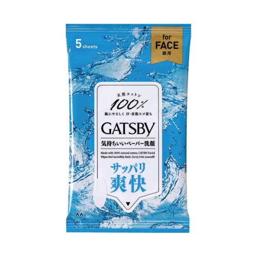 ギャツビー フェイシャルペーパー5枚入