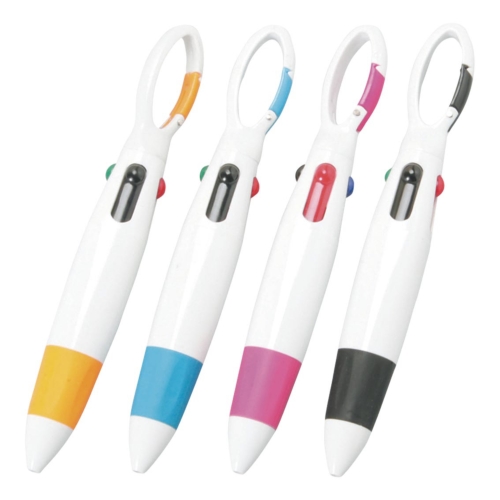 [ボールペン] カラビナ4色