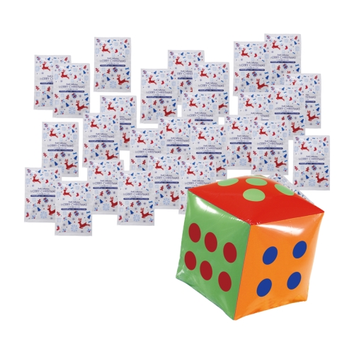 サイコロ出た目の数だけプレゼントクリスマス入浴料（約35人用）