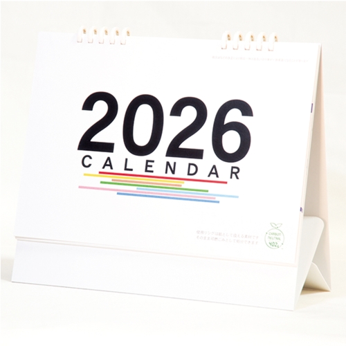 [卓上カレンダー] 5連エコカレンダー（B6サイズ）