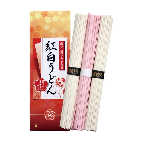 [うどんギフト] 紅白うどん