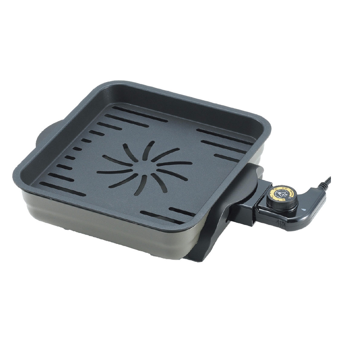 煙をおさえたコンパクトプレート