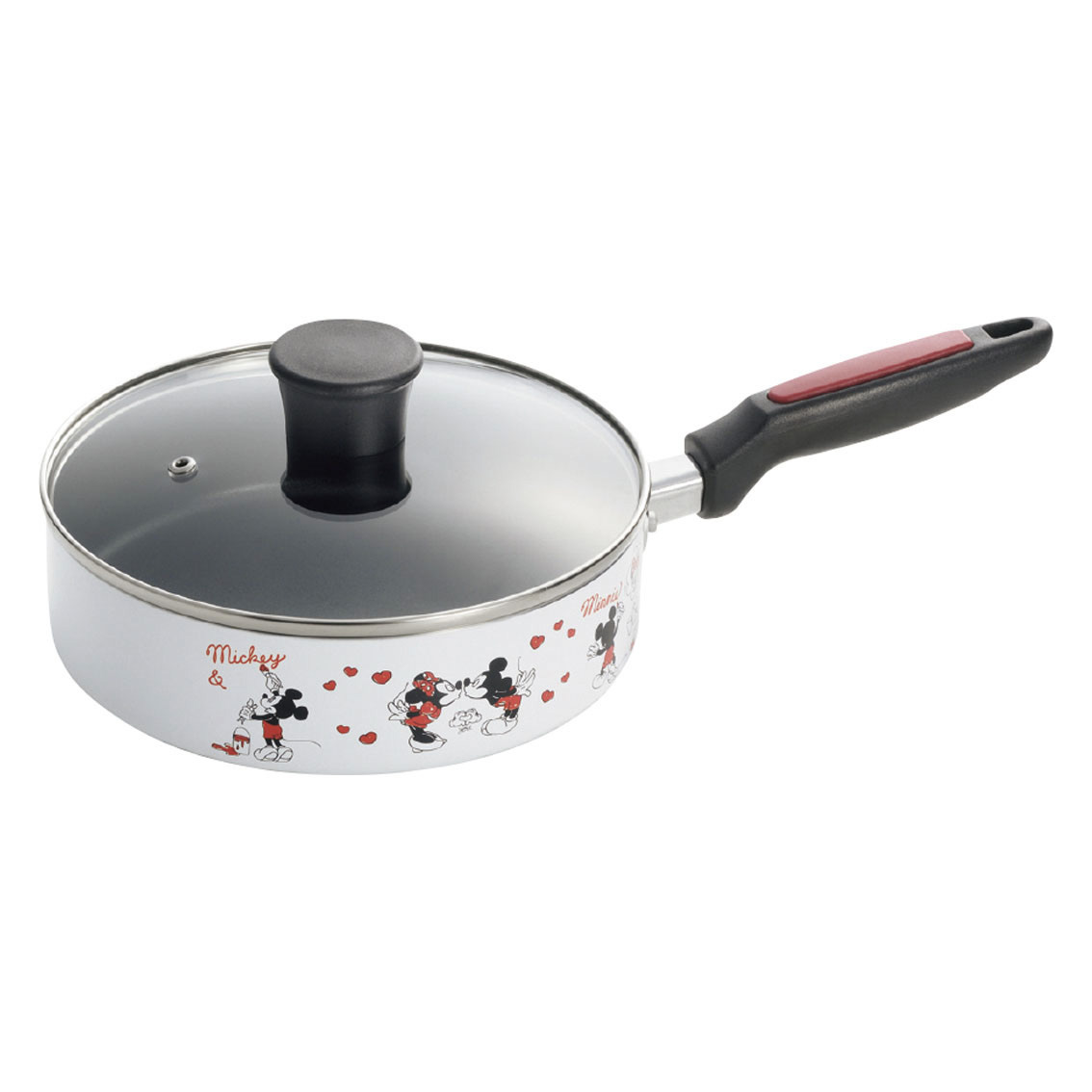 ミッキー&ミニー  蓋付きフライパン20cm