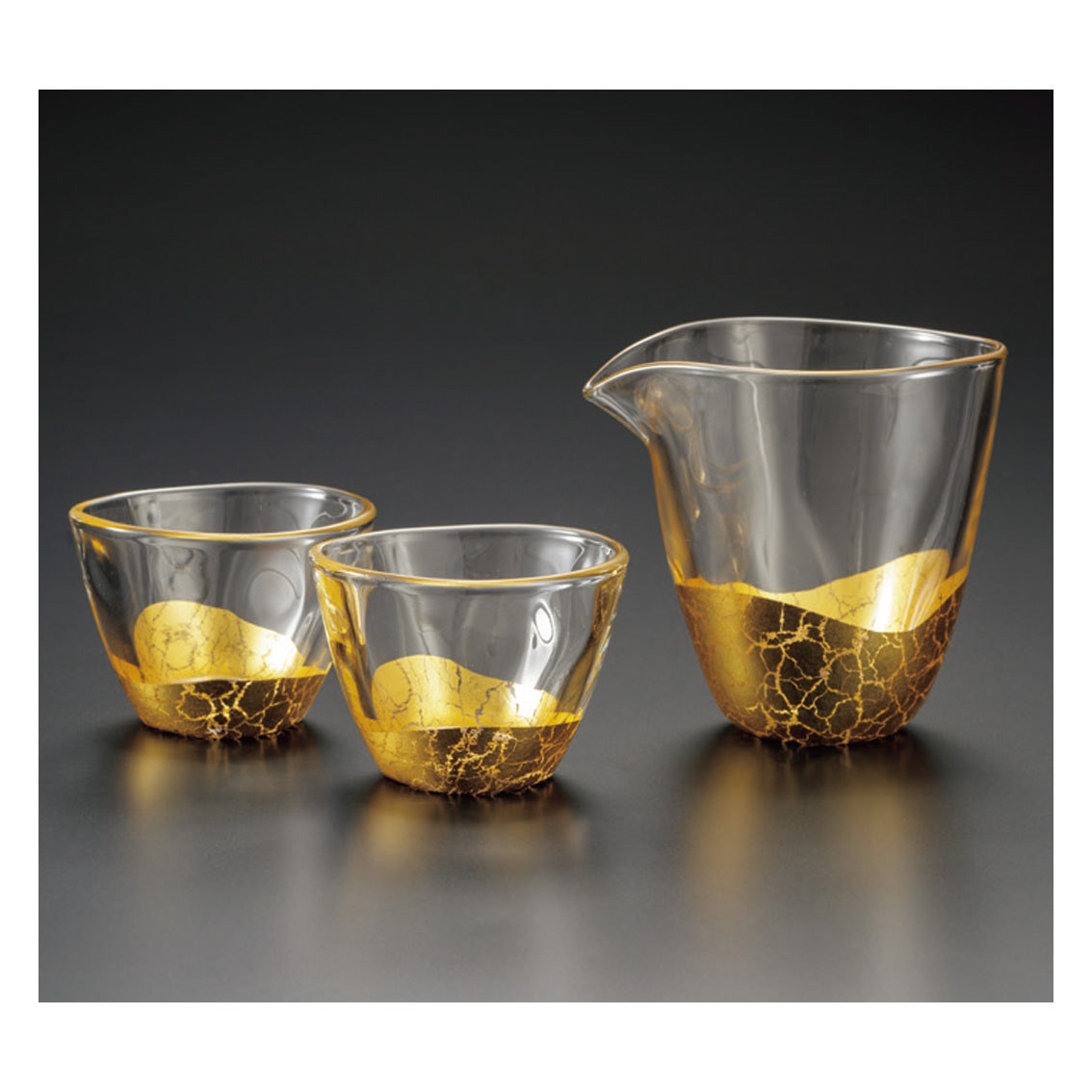 箔一 貫入 酒器セット