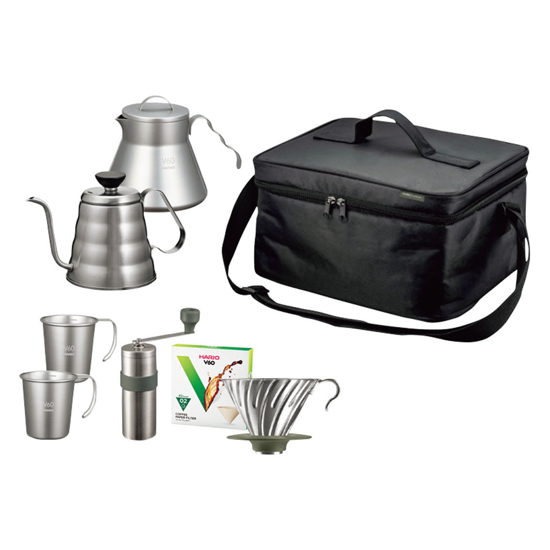 [アウトドア/レジャー] ハリオ V60アウトドア コーヒー フルセット