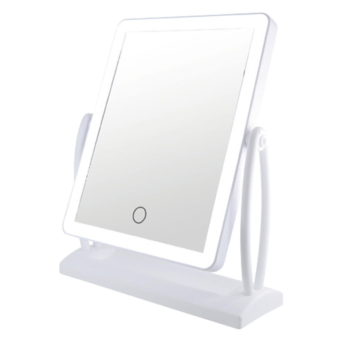 卓上LEDライトアップミラー（電池式）