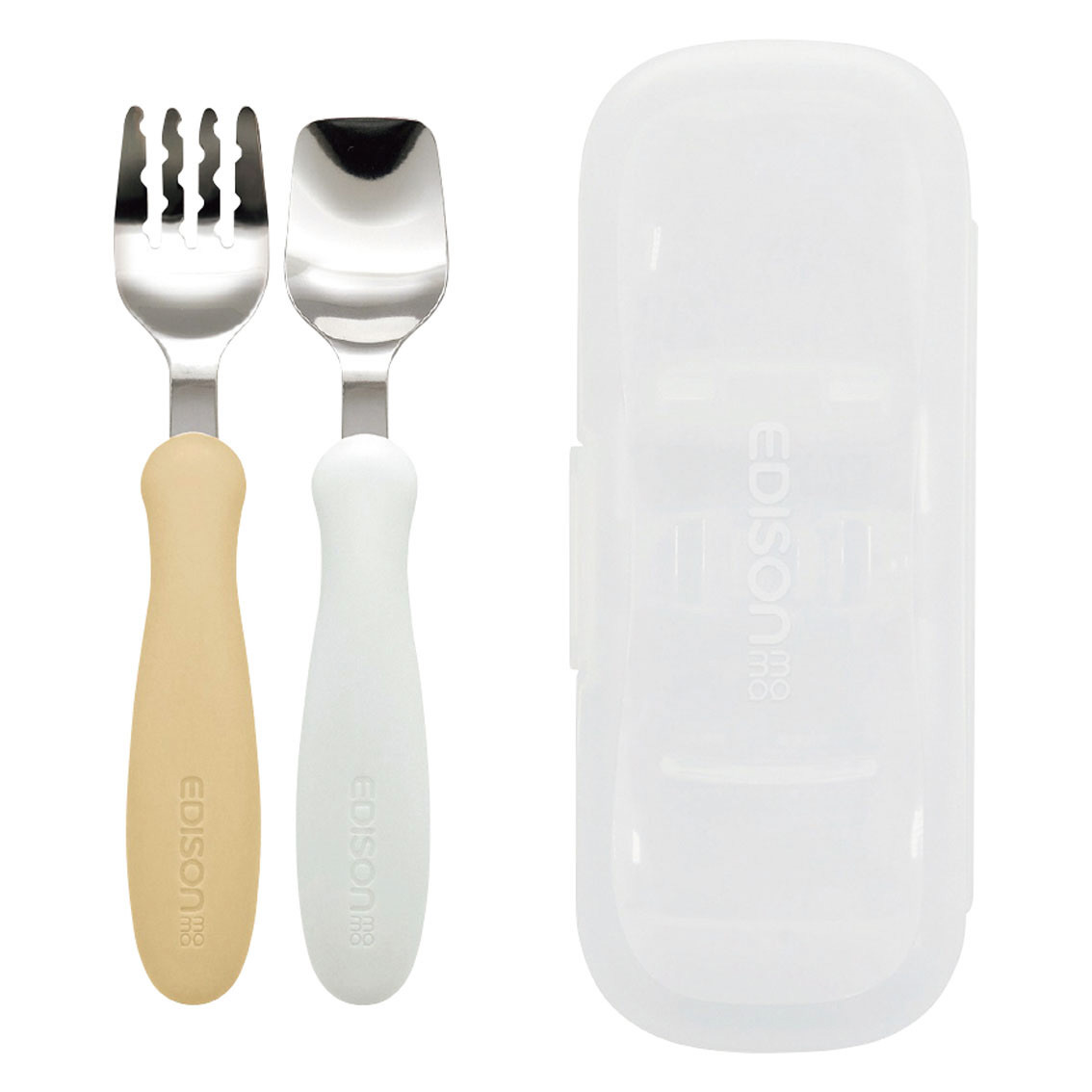 エジソンママ フォーク&スプーン マルチケース付