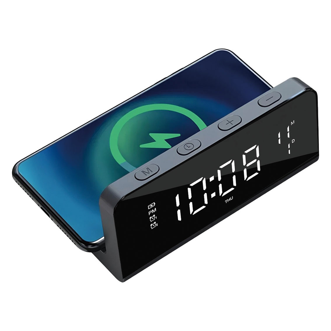 ワイヤレスチャージングクロック