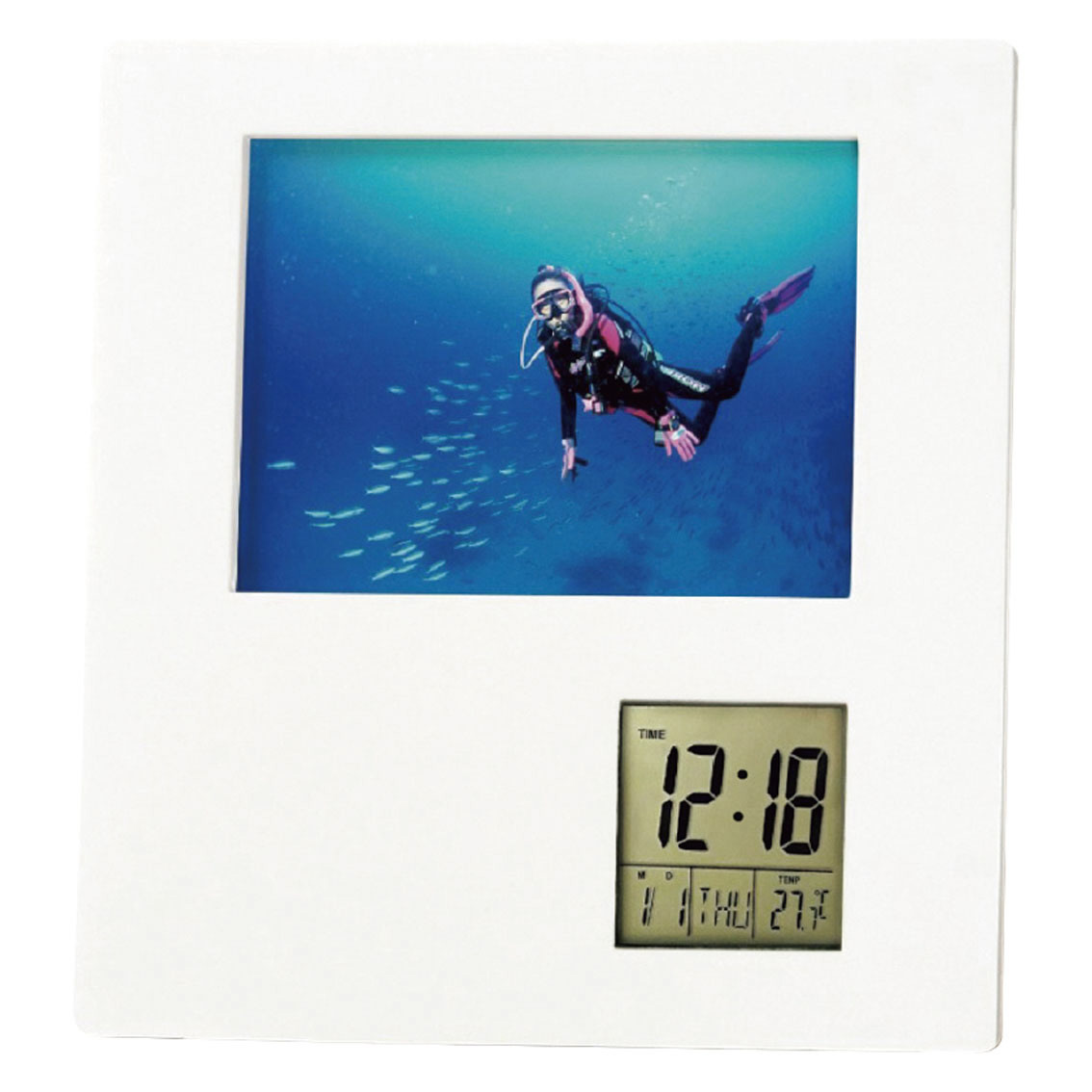 フォトフレームクロック