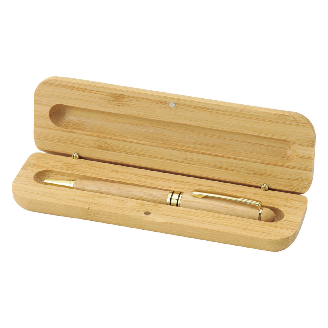 天然竹製ボールペン（ケース付）