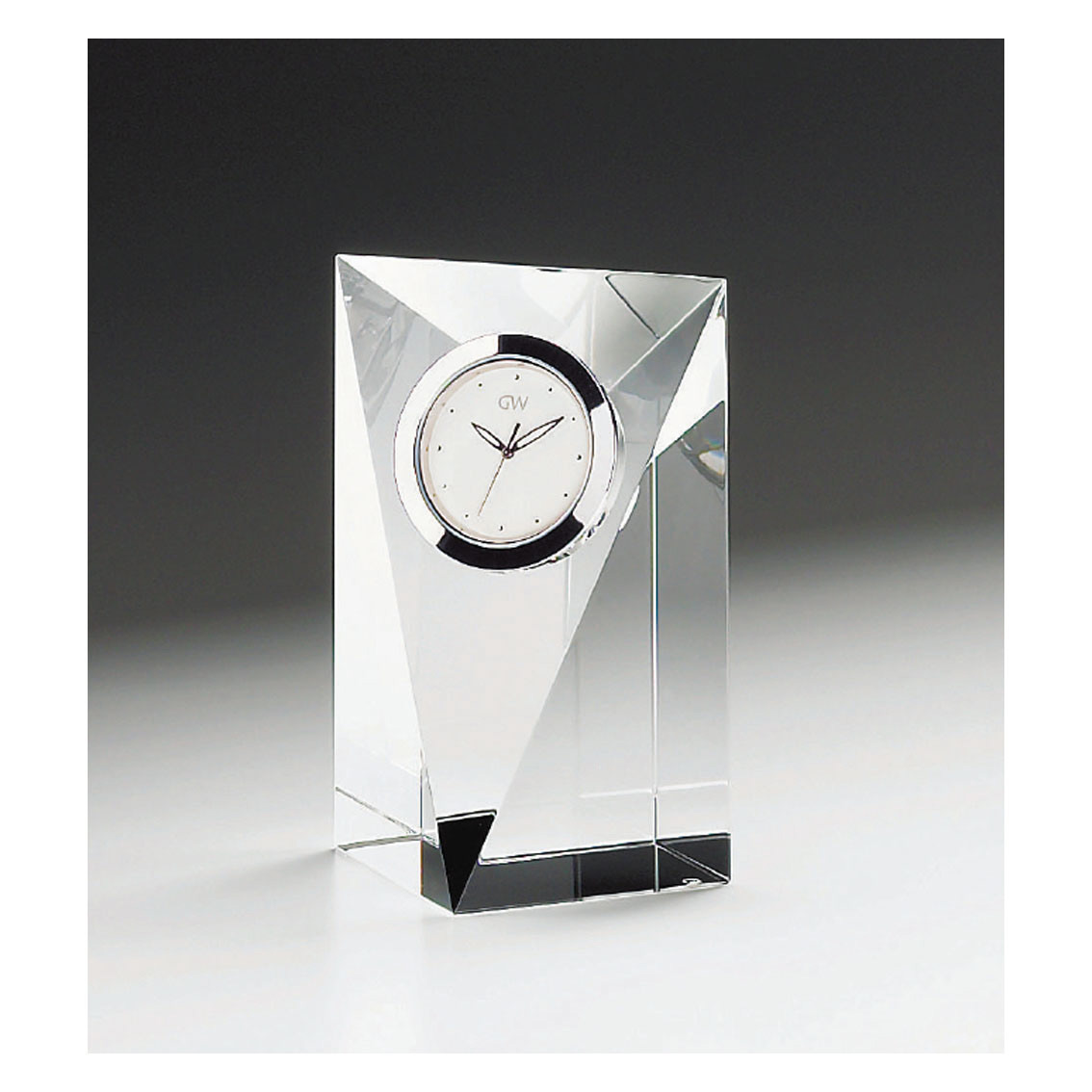 [クリスタルオーナメント] グラスワークスナルミ プリズム クロック（M）