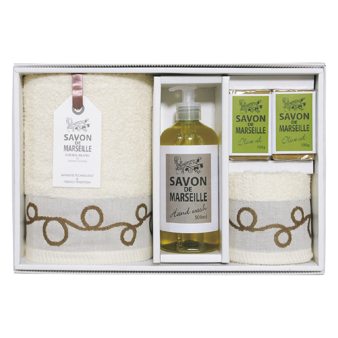 サヴォンドマルセイユソープ&タオルセット