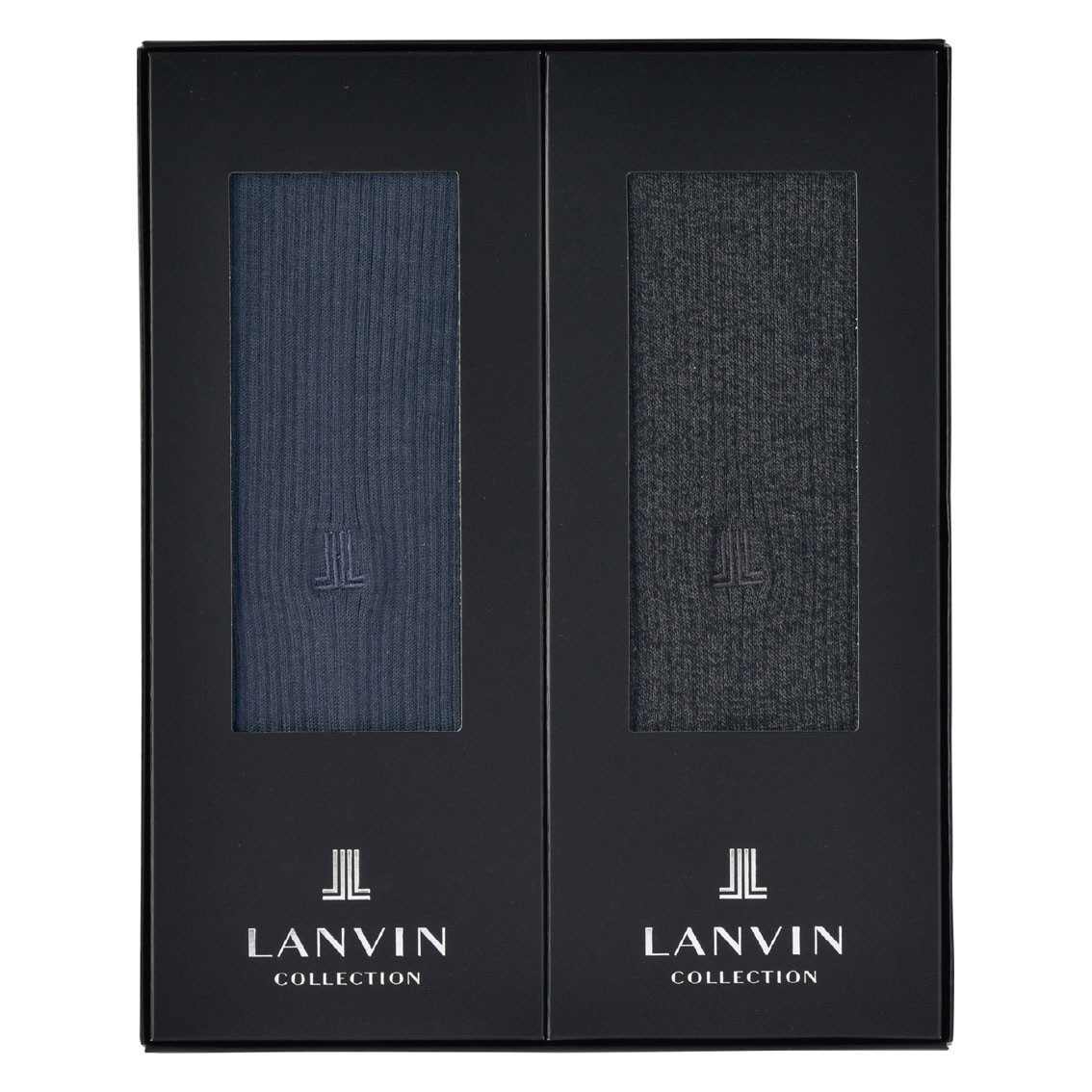 ランバンコレクション  ビジネスソックス2足組