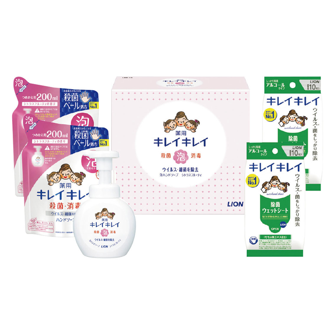 ライオン  キレイキレイ泡ハンドソープセット