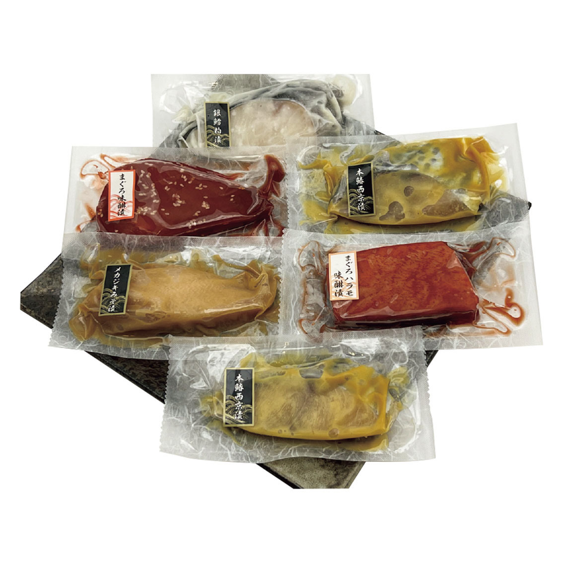 静岡「焼津いまる井川商店」漬け魚5種セット