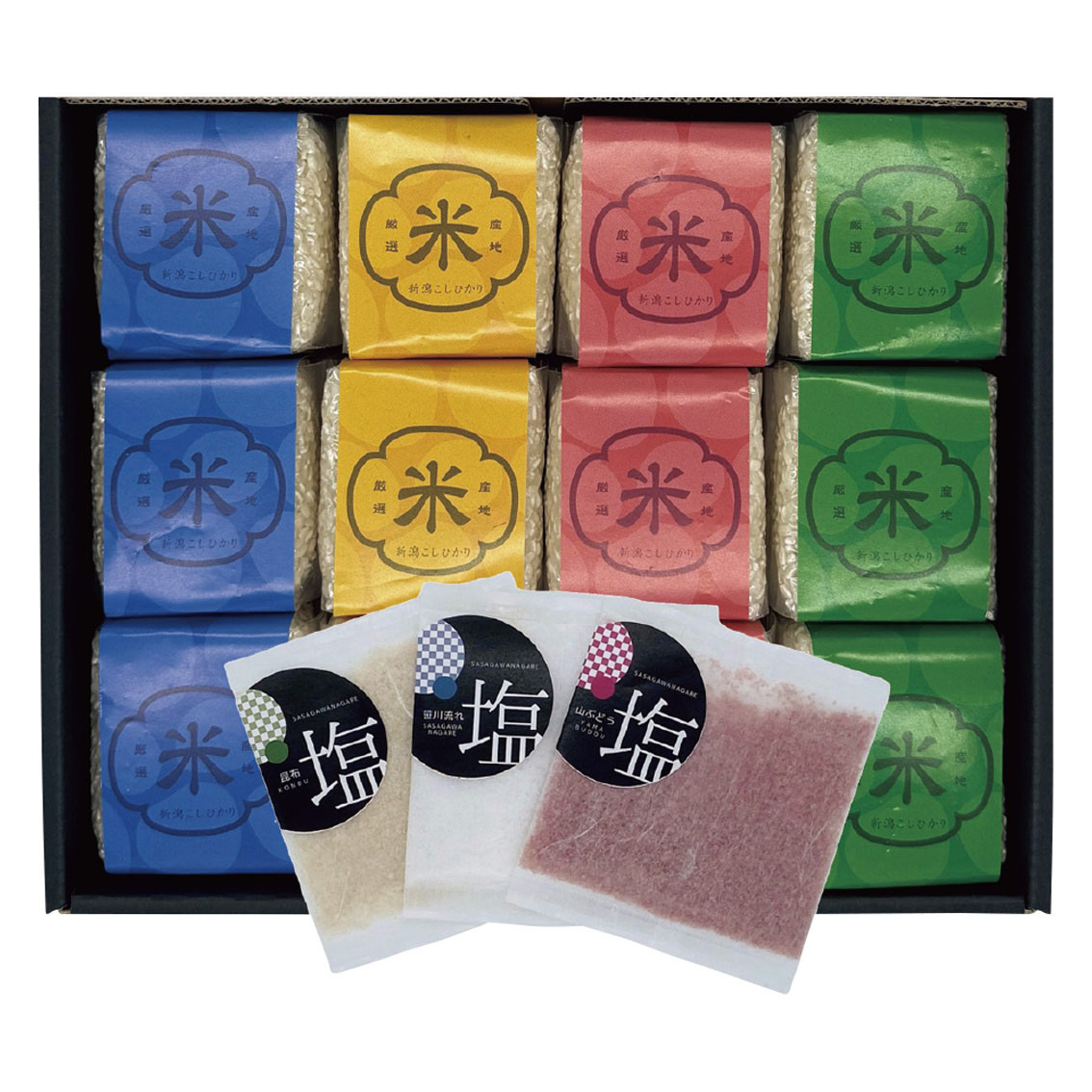 初代田蔵  新潟県産こしひかり天然塩味わいギフト