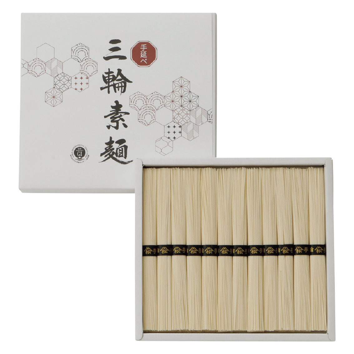 手延べ三輪素麺（レシピ集付き）