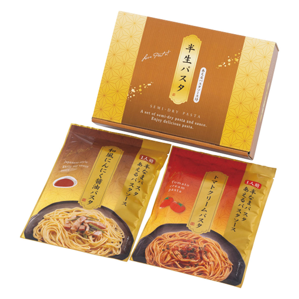 [食品ギフト] 半生パスタ（あえるパスタソース付き）