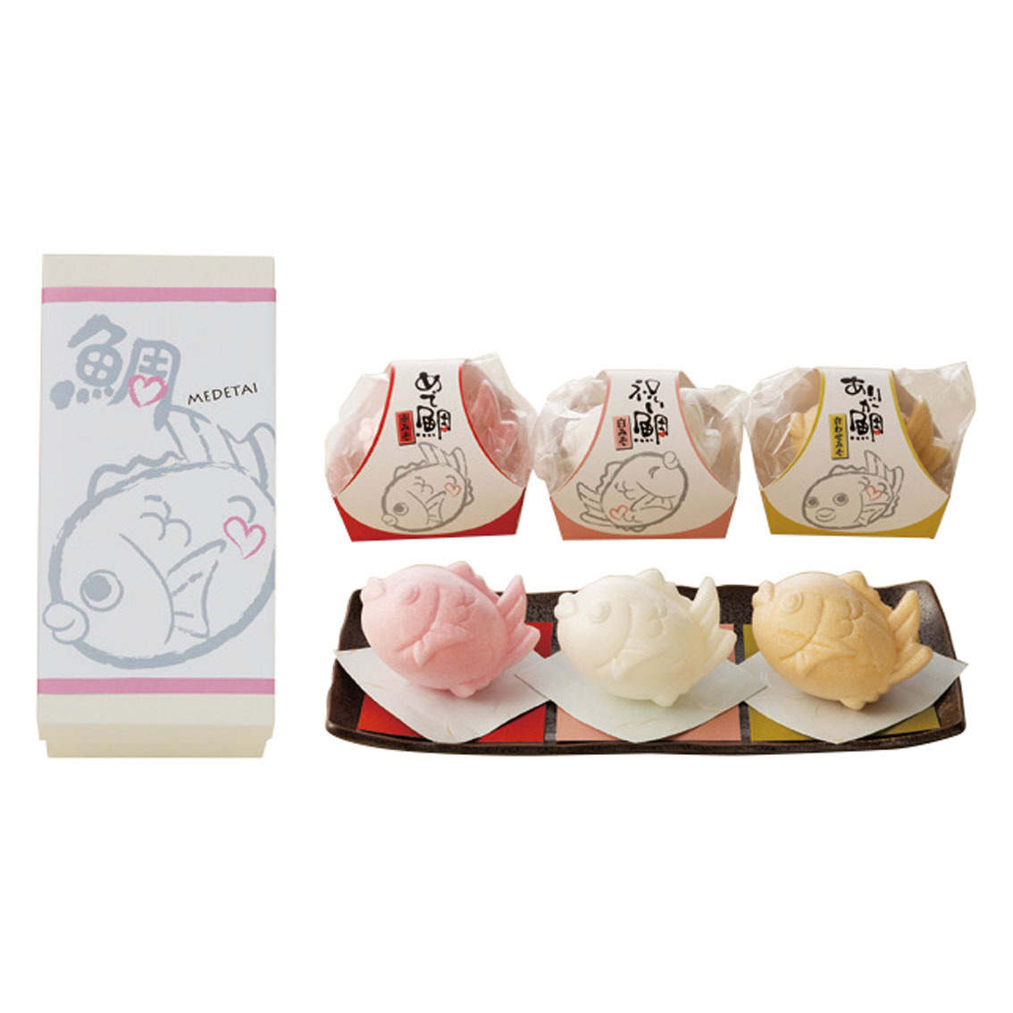 [お菓子ギフト] MEDE鯛10A