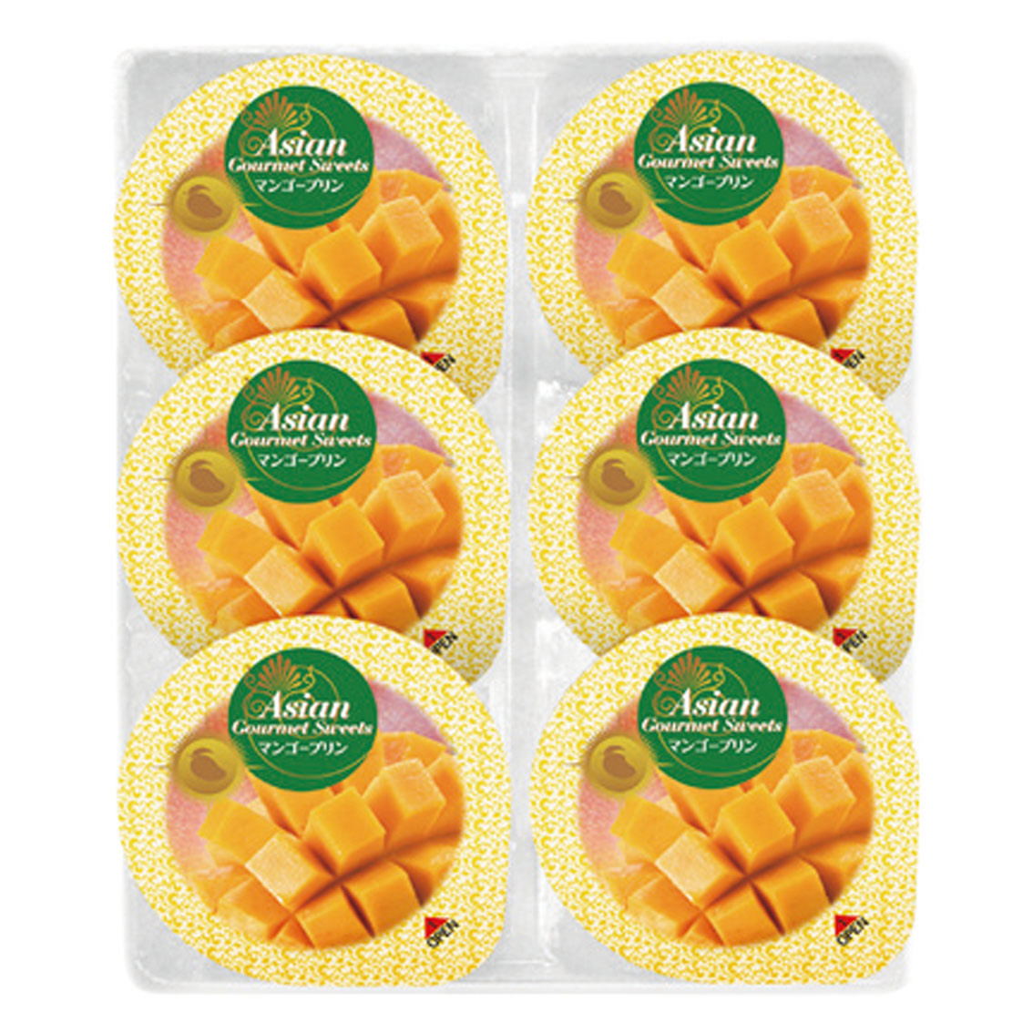 6個マンゴープリンBOX