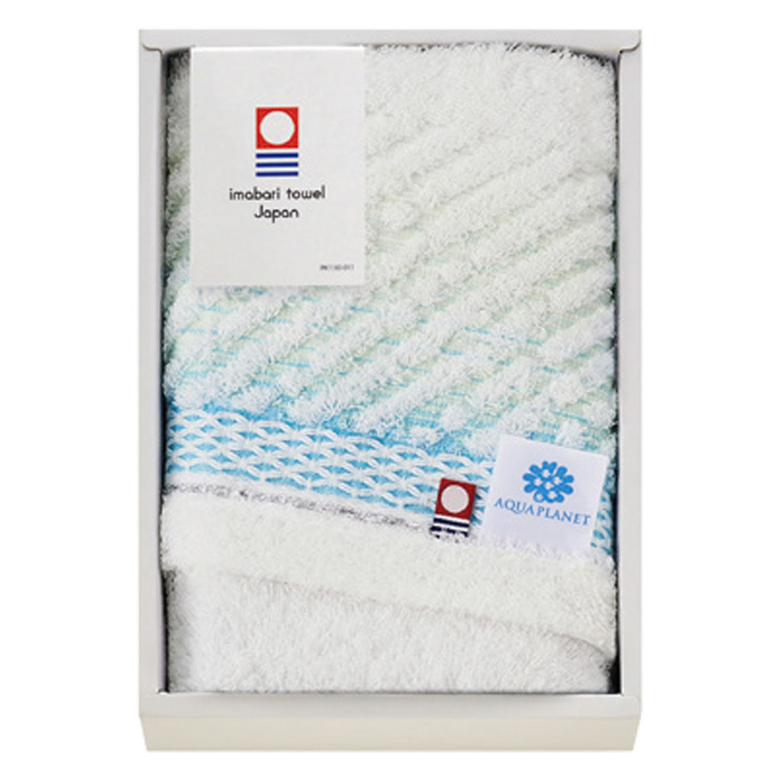 今治 さざなみ フェイスタオル1P