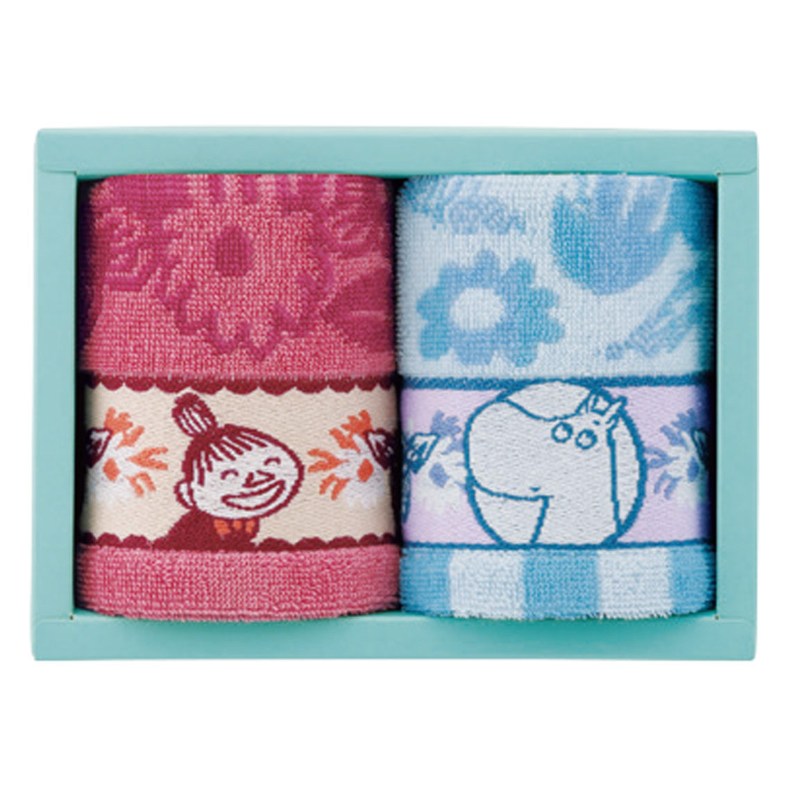 ムーミン ピックオンニタオルハンカチ2P