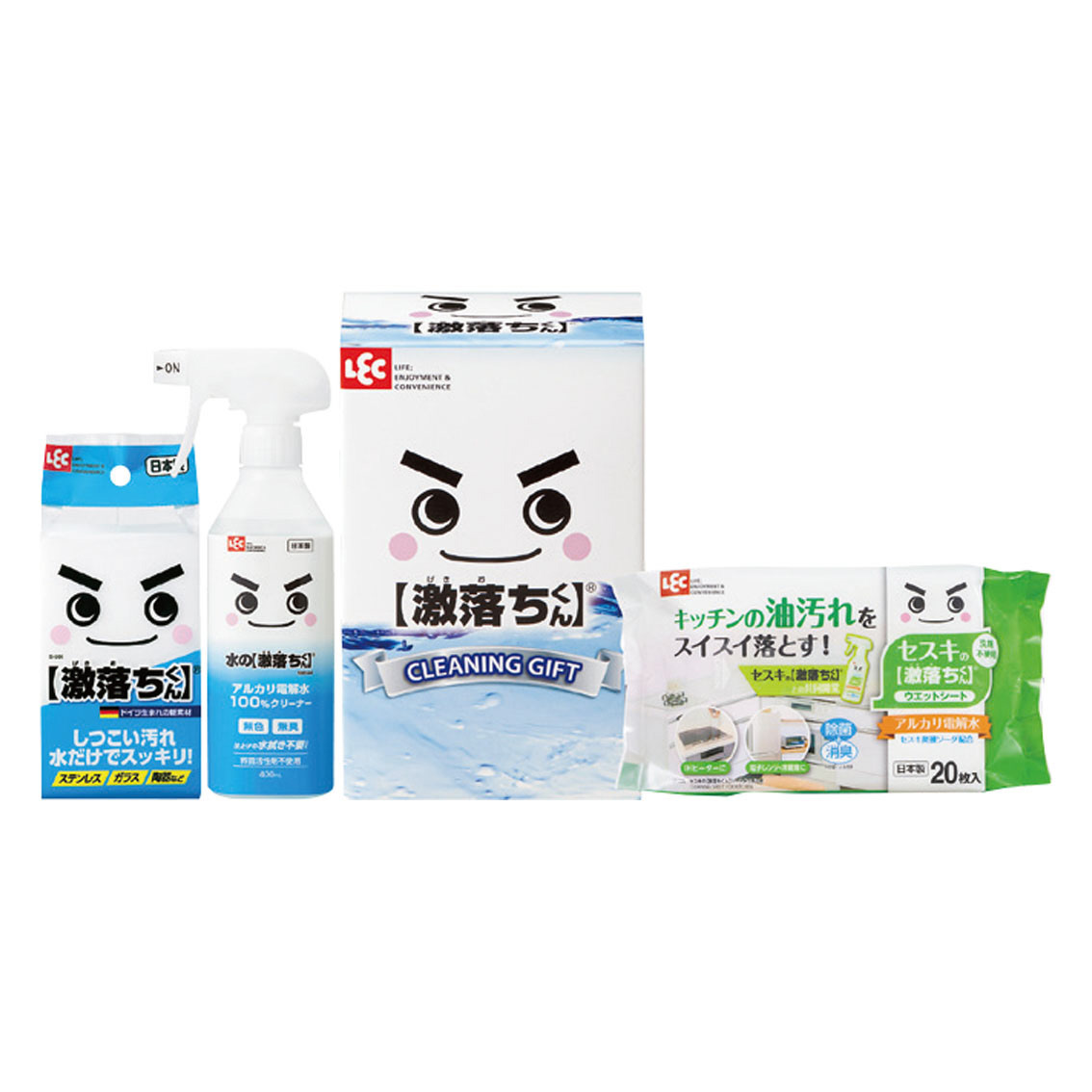 [洗剤ギフト] レック激落ちくんセット