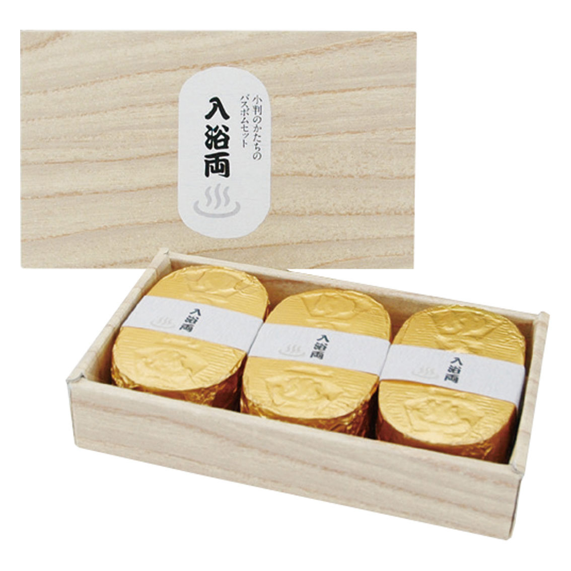 [入浴剤] 小判型バスボム入浴両3個入